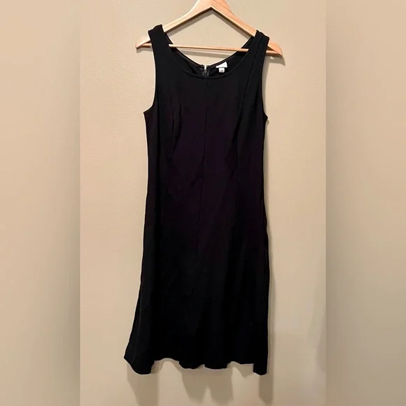 merona black dress Merona Black Dress with White Dots (XXL)  Sunbeam Vintage